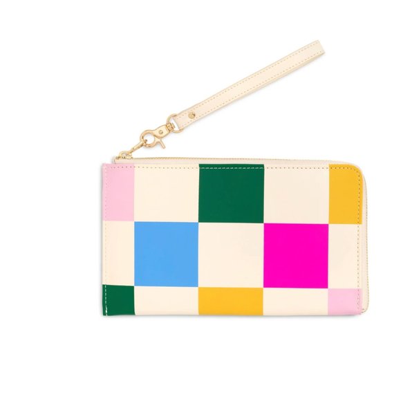 🌸 ban.do Getaway Travel Wallet for Passport, Phone, Boarding Pass Dance Floor - Picture 3 of 12